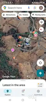 Sell farmhouse land  26.5 guntha
