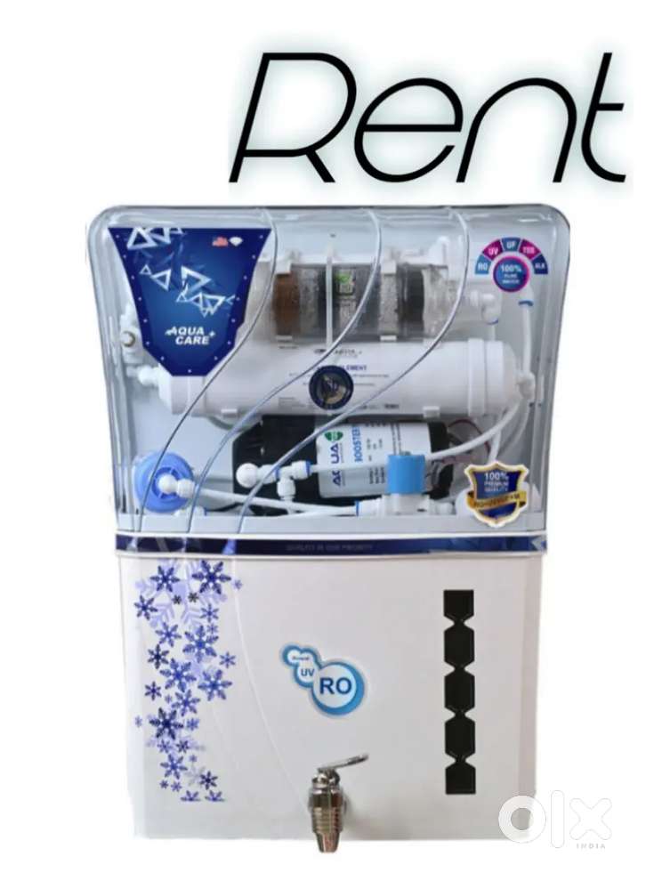 Ro water purifier available on rent