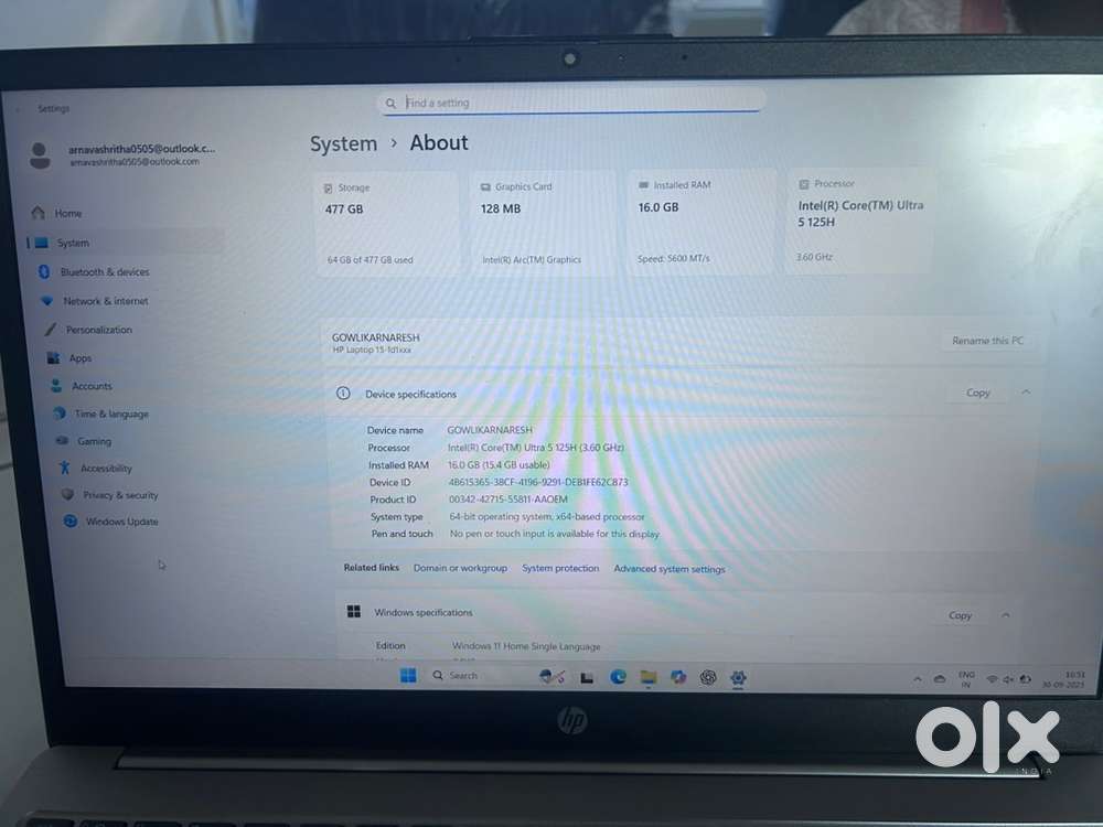 3Months HP Laptop