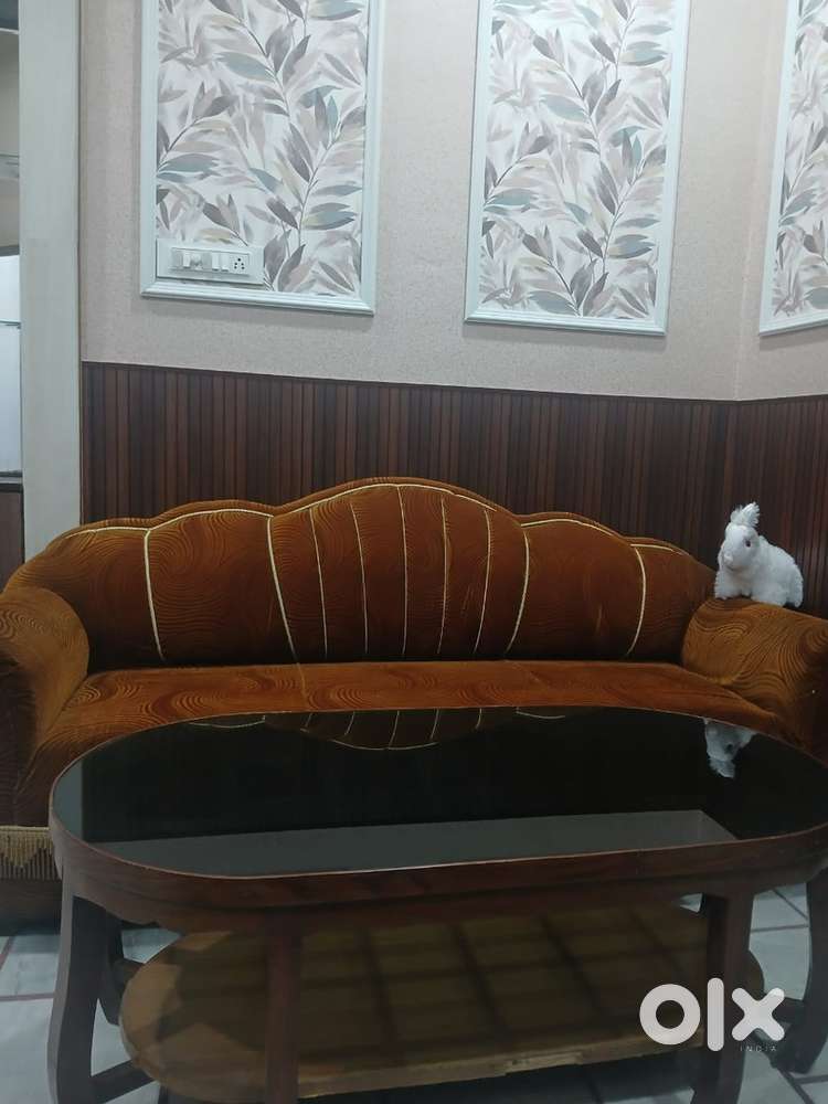 5 sheeter sofa + table