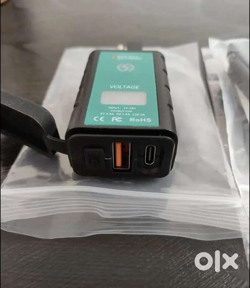 New Imported SAE Waterproof 12V-24V QC 3.0 USB Charger For Bikes!!