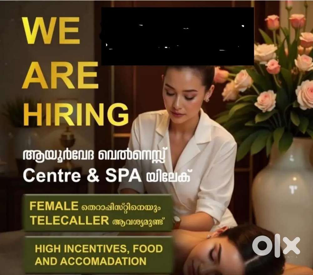 Female Ayurvedic therapist available at kerala & Tamil nadu