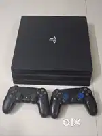 PS4 PRO (1TB) with 2 controllers