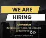 Business Development Manager – Bancassurance