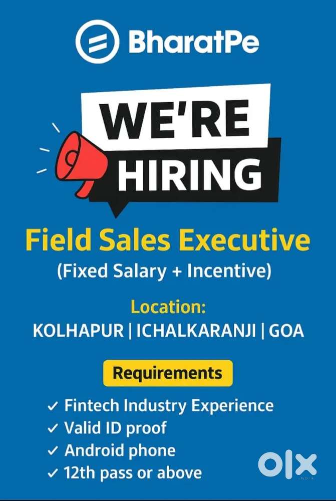 Required fields sales executive