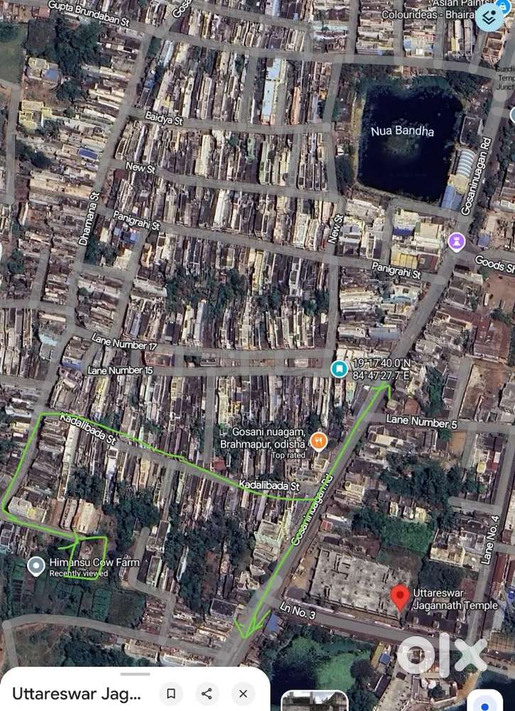 Plot for SALE in Gosaninuagaon Saliabandh sahi