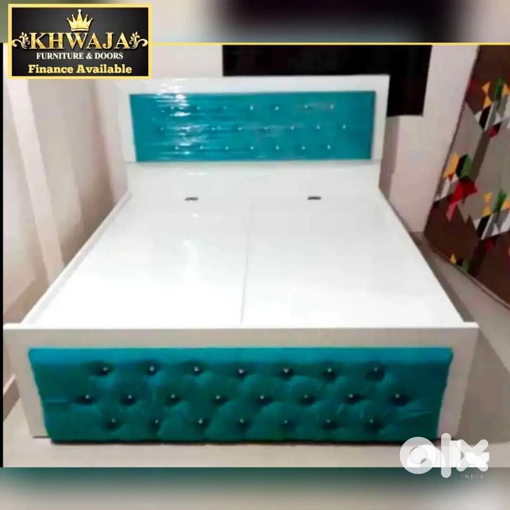 Khwaja furniture. King size bed. Bajaj finance available