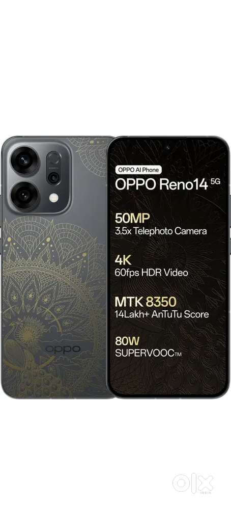 OPPO reno 14 only 18 day used