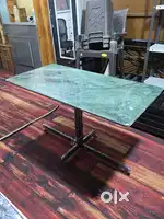 Brand new Cafe Table, Hotel dining table. with granite