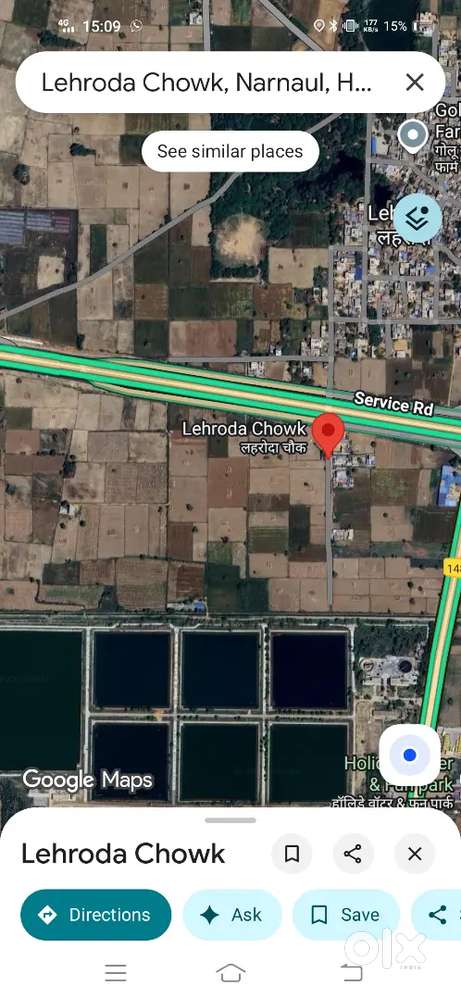 Plot for rent opened