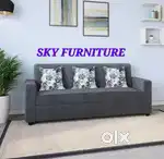 Premium quality sofa grey colours with pillow