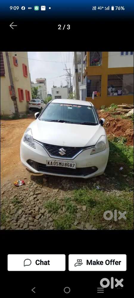 Maruti Suzuki Baleno 2017 Petrol 78000 Km Driven