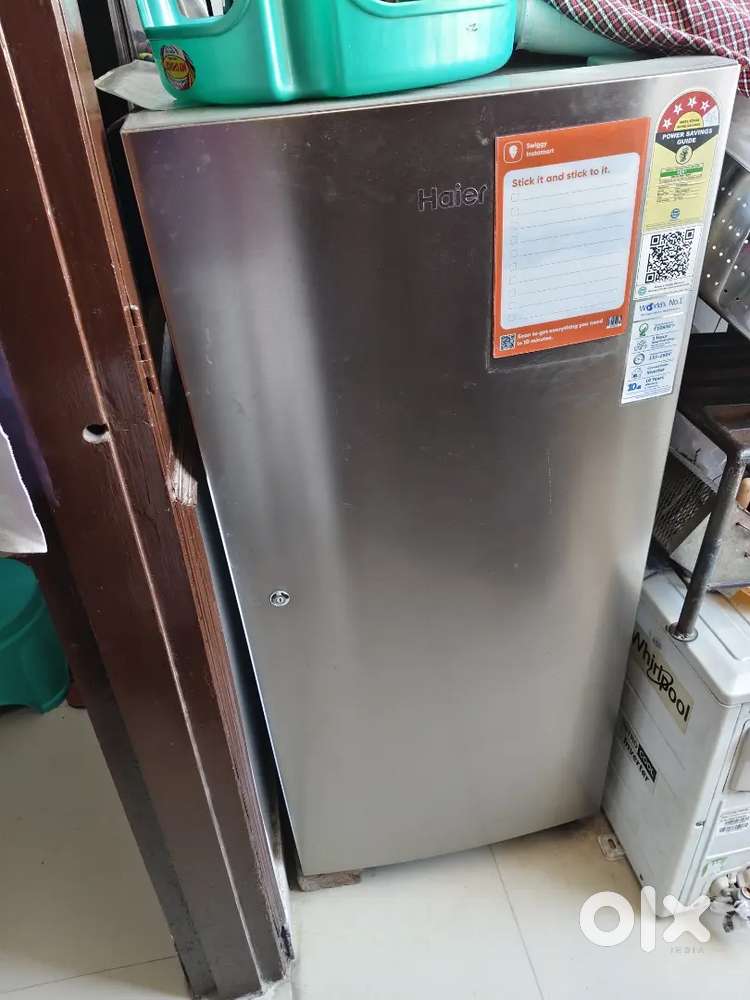 Haier fridge 180 L 2023 model 4 star energy saving