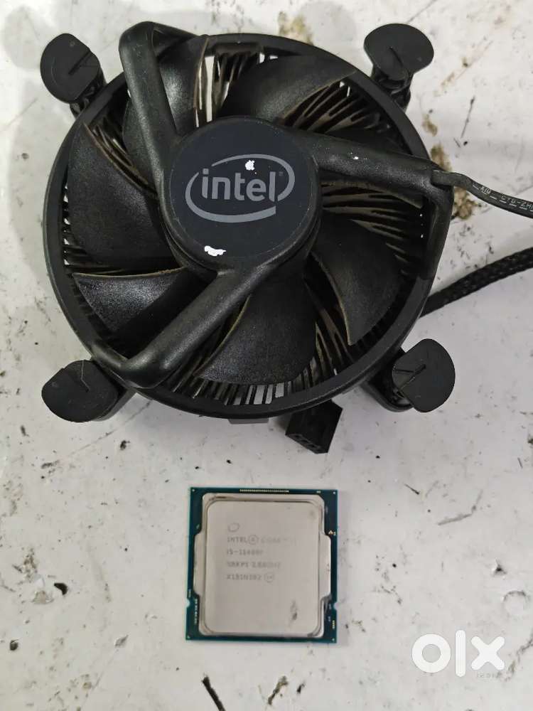 Intel i5 11th generation. 1 year warranty laft.bill cpu and fan