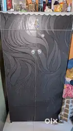 Wooden almirah storage cabinet