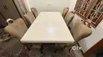 White Marble Dining Table