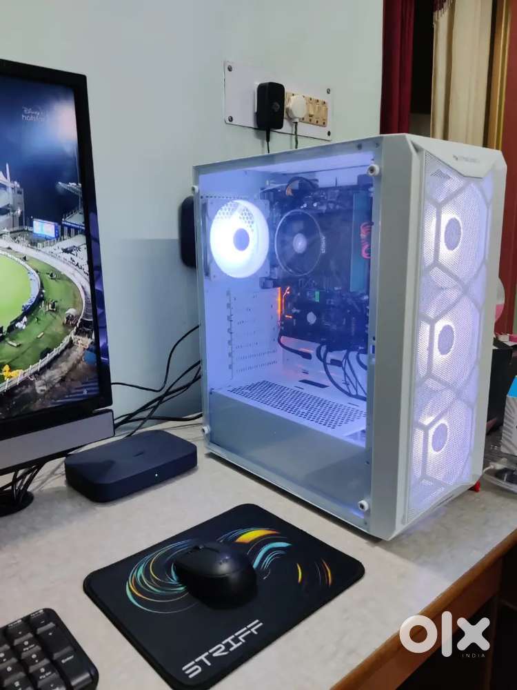 Ryzen 3 3200G Gaming PC – 8GB RAM  250GB SSD + 1TB HDD  RGB Cabinet