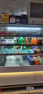 Display fridge for cake and sweet shop
