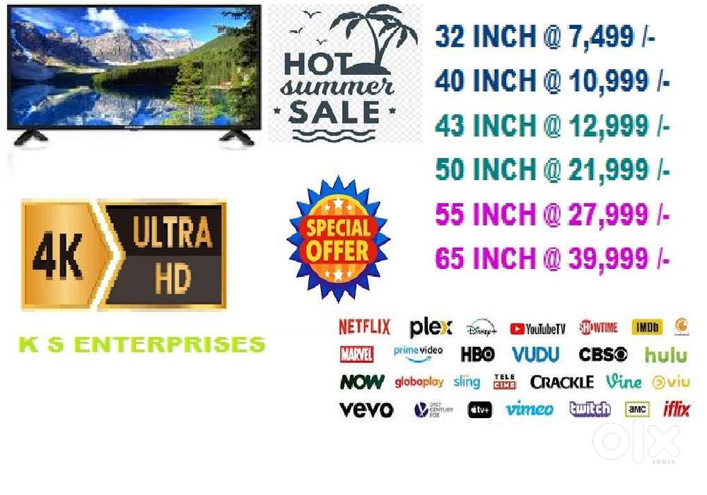 40 INCH SMART LED YV @ 10,999 /-