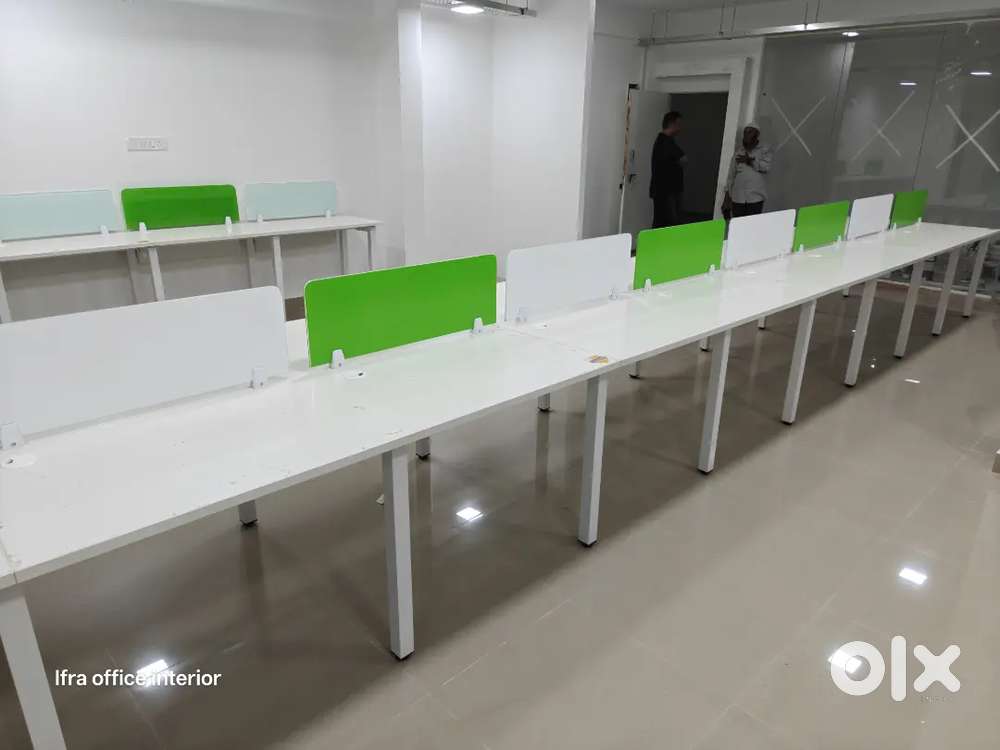 Office furniture like Workstation, Chairs and Table