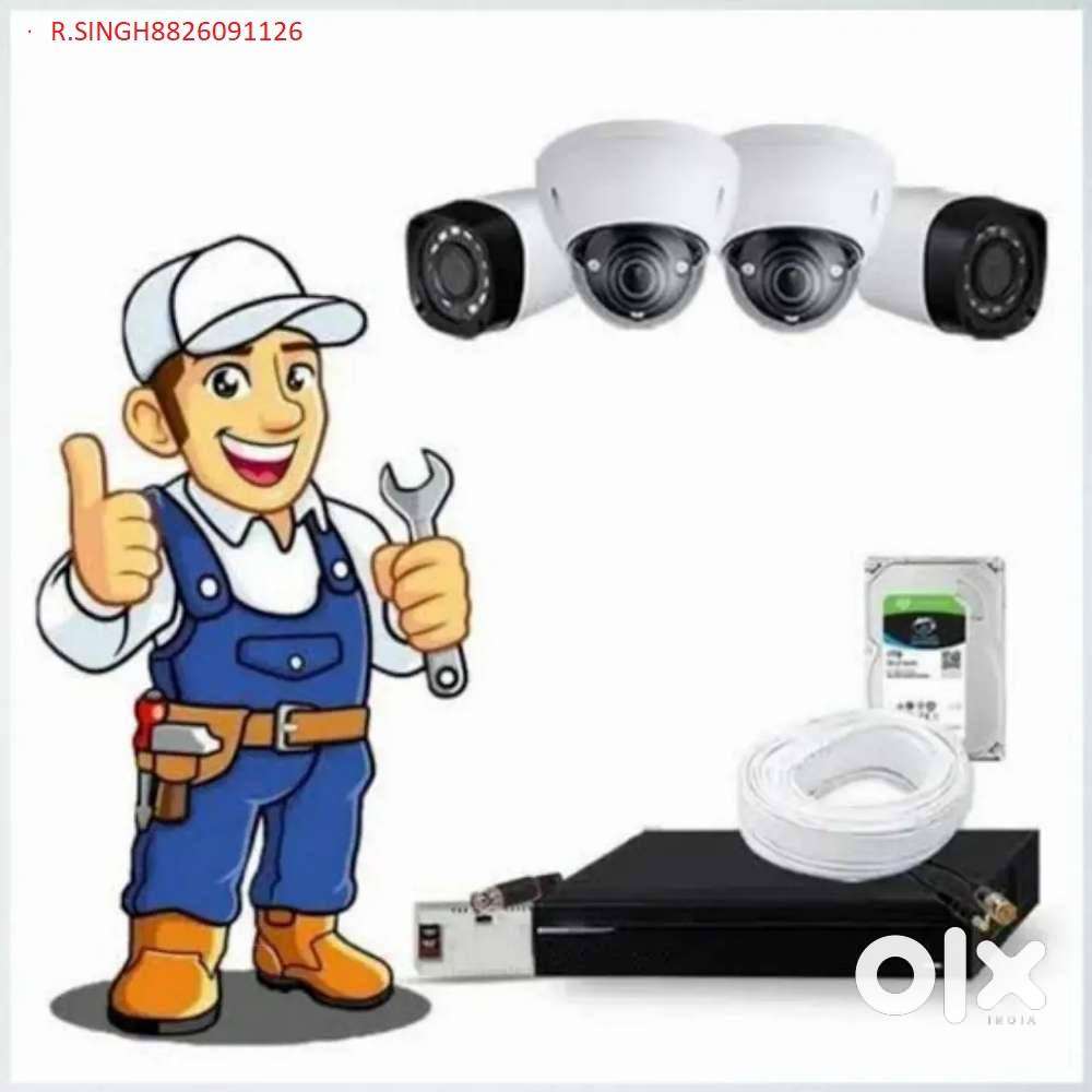 High quality cctv system in gurgaon hr