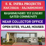 RAJAHMUNDRY, BEST GATED COMMUNITY SITE'S FOR SALE @ COLLECTOR OFFICE