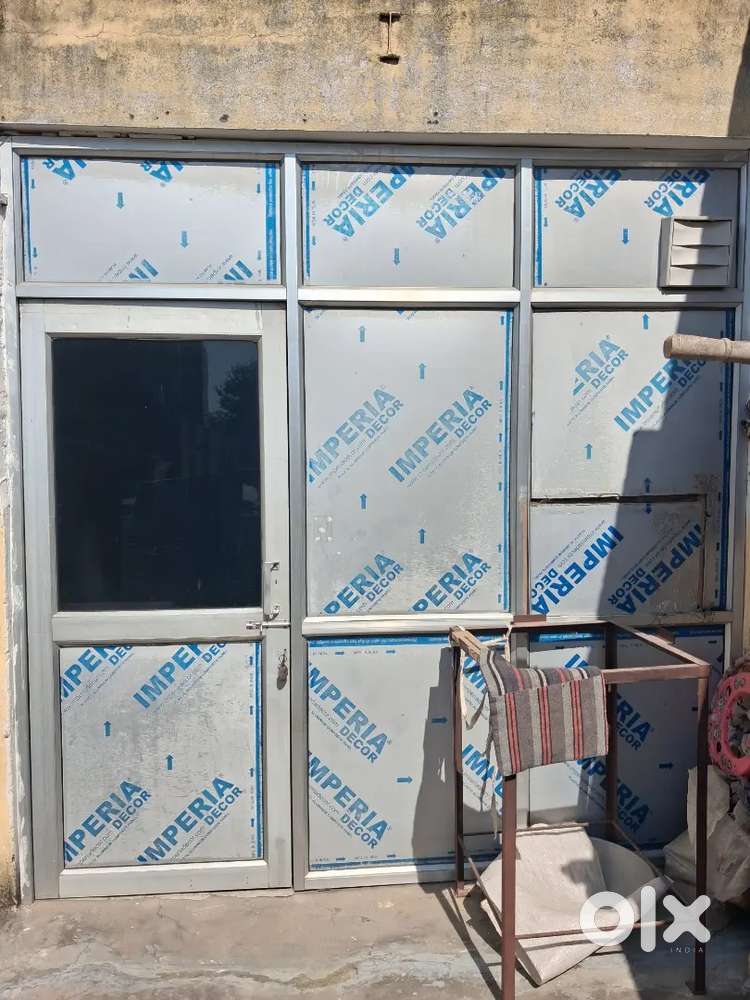Office Alluminium Panels with Glass Door