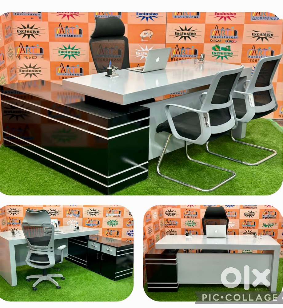 Md tables boss ceo director office tables ergonomic chairs cash on del