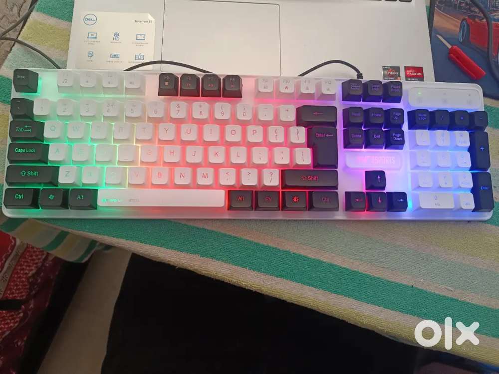 Gaming mechanical keyboard with backlight