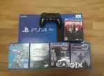 Sony PlayStation 4 Pro 1TB Video Game Console - Jet Black (CUH-7216B)