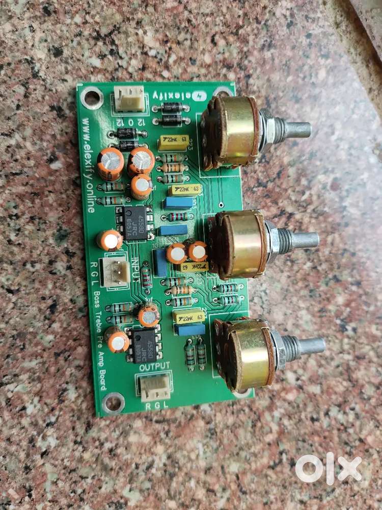 Elexify Brand bass treble board and low pass filter