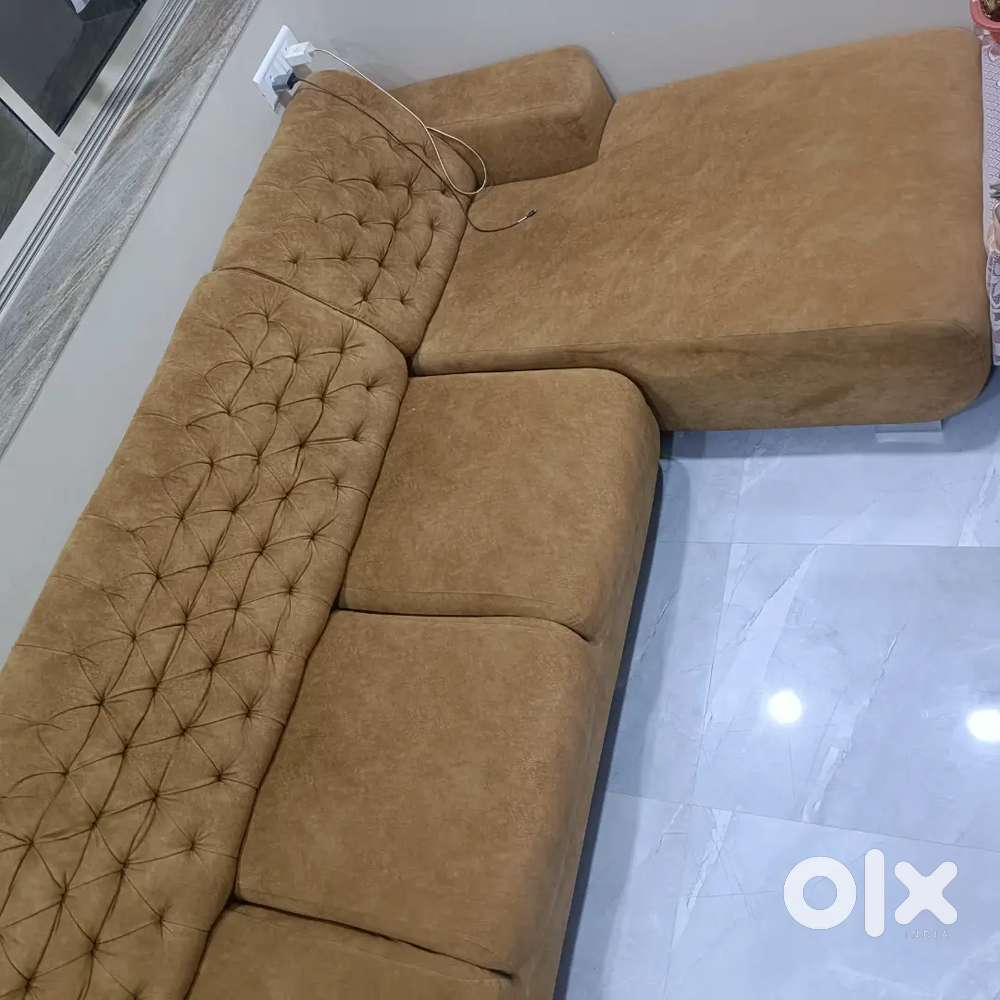L Shape Sofa & mattress