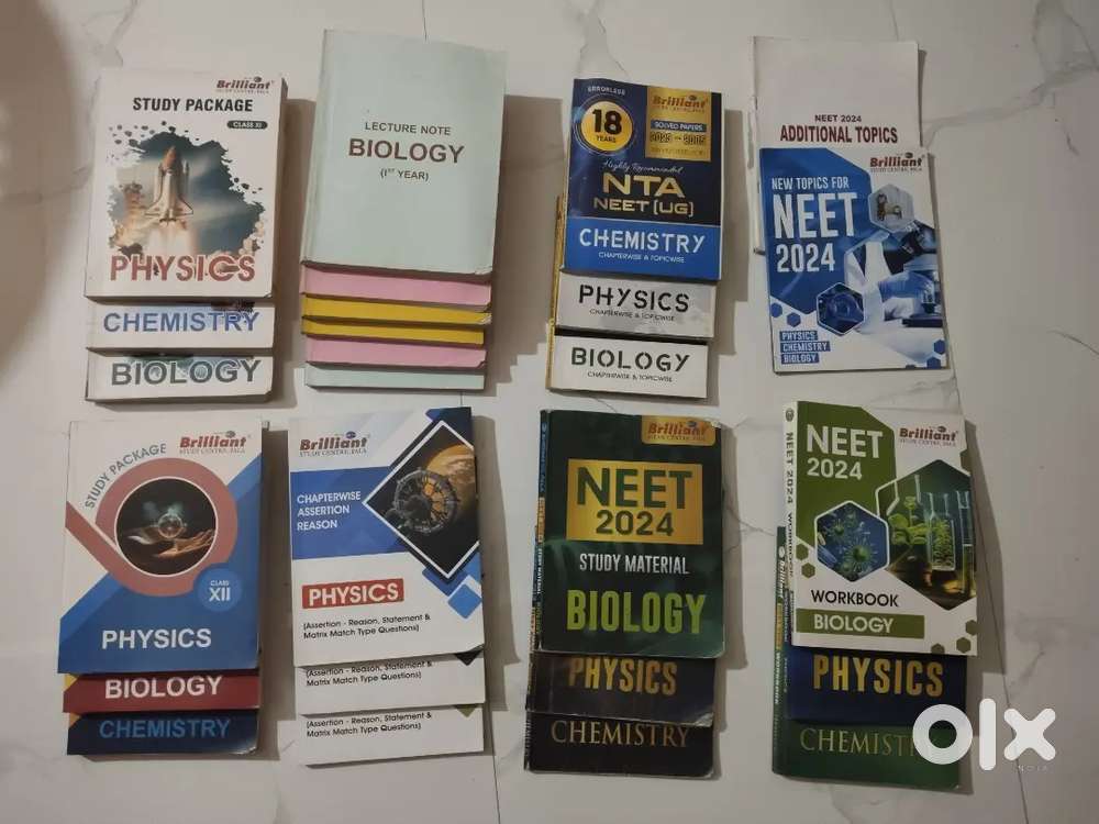 Brilliant pala and Riju and psk neet study materials