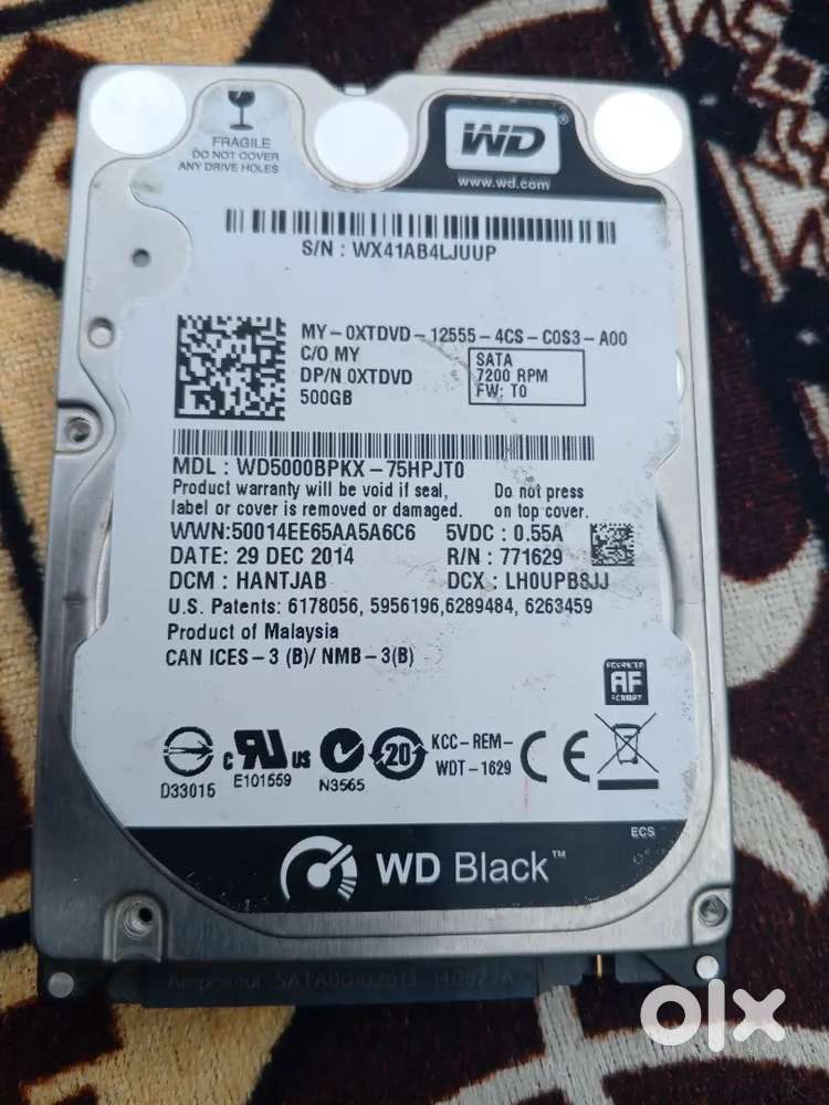 WD hard disk