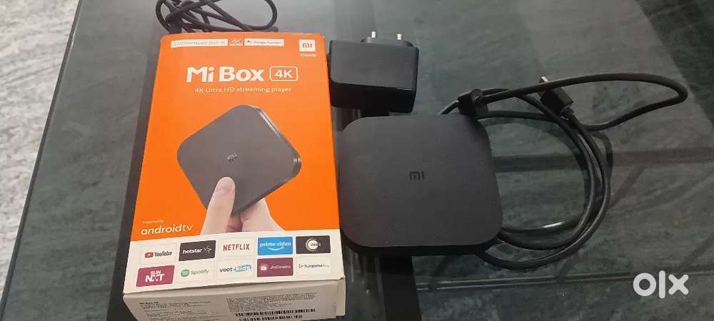 Mi box.    4k   used  good