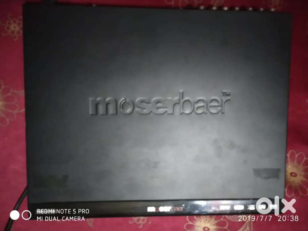 Moserbaer MBI-613B DVD Player with Box – USB + Dolby Audio