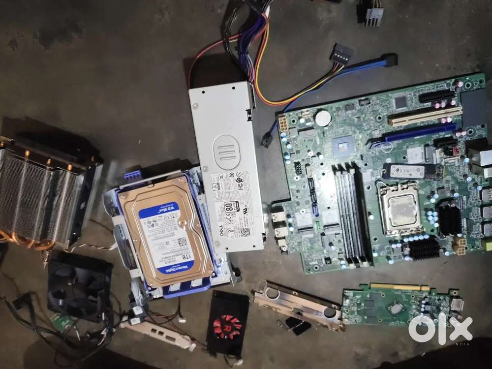 Computer   cpu motherboard full set