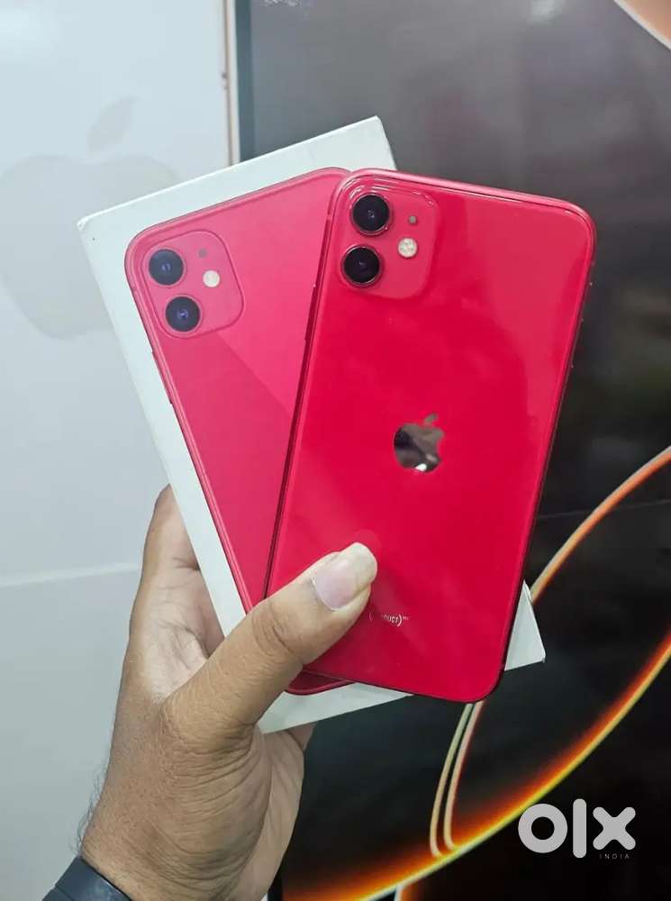 Iphone 11 256gb red colour 81% battery full kit available