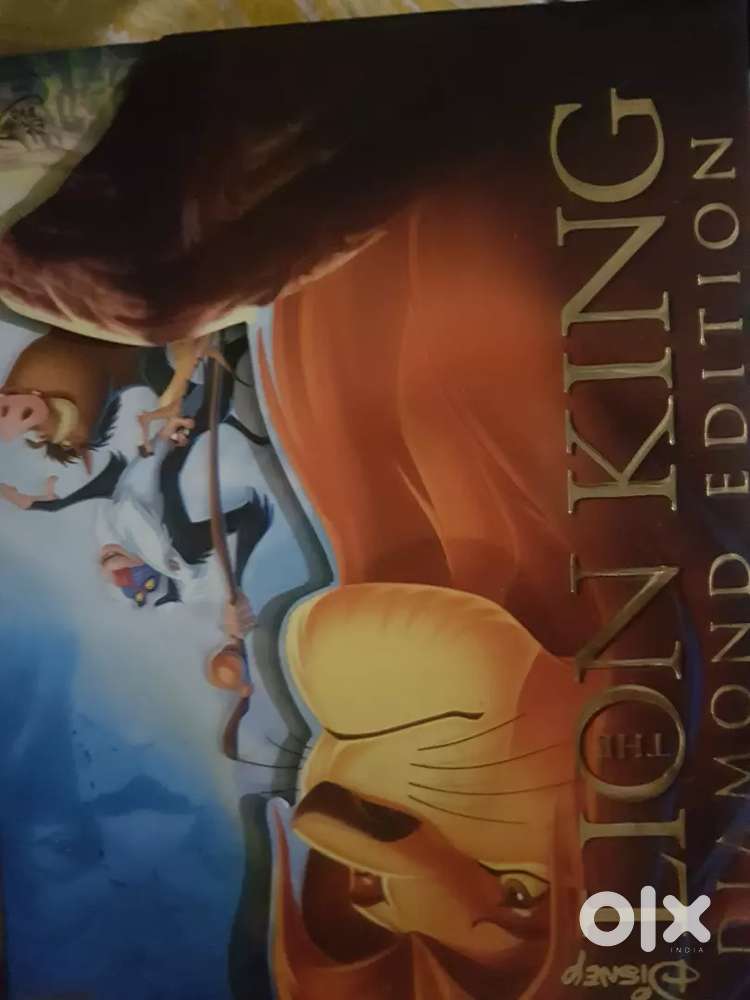 Lion king DVD not used