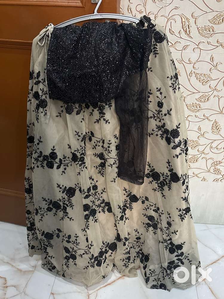 Black lehnga