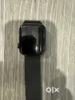 Apple watch 6 44 mm stainless steel with nike and Milanese Loop