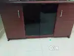 TV stand with storage box