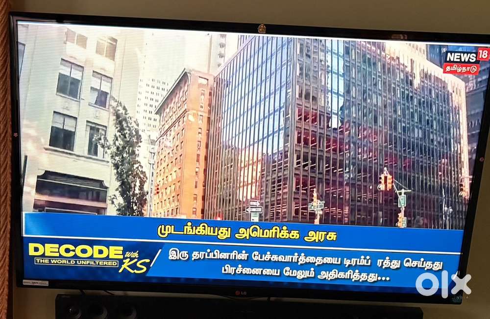 LG  49” FULL HD TV 6 years old very good in working condition