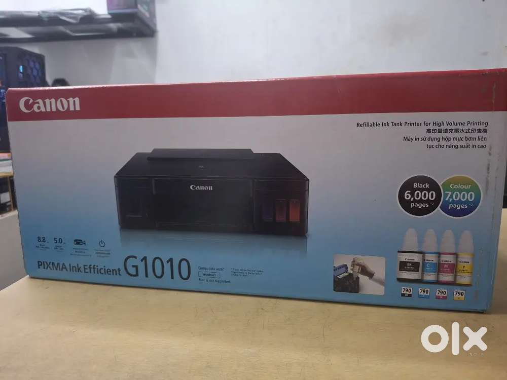 Printer Brand New Sealed Canon G1010 INKTANK COLOR PRINTER SALE @8999