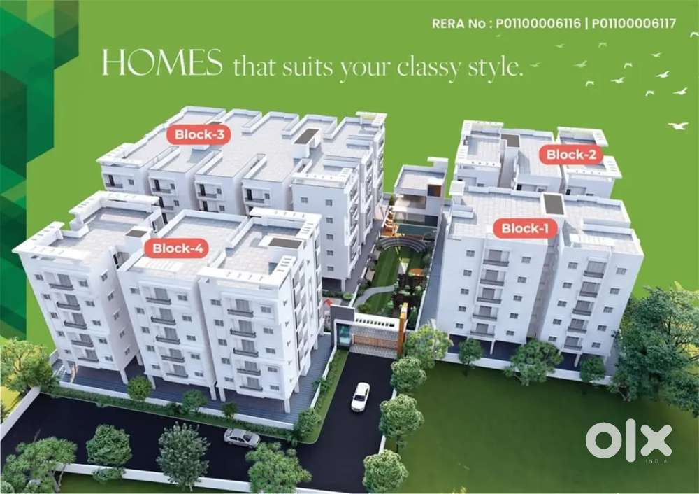 Ready to move flats for sale in ameenpur - Chandanagar