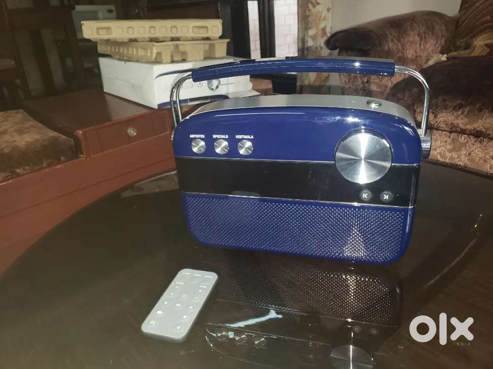 SAREGAMA CARVAAN MUSIC SYSTEM WITH REMOT CONTROL & ORIGINAL PACKAGING