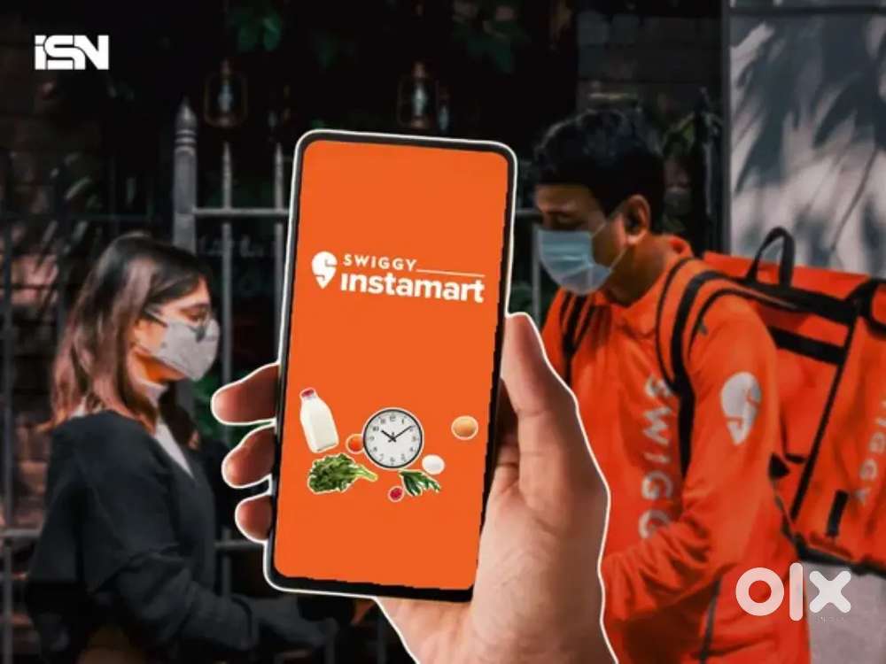Swiggy instamart delivery boy job