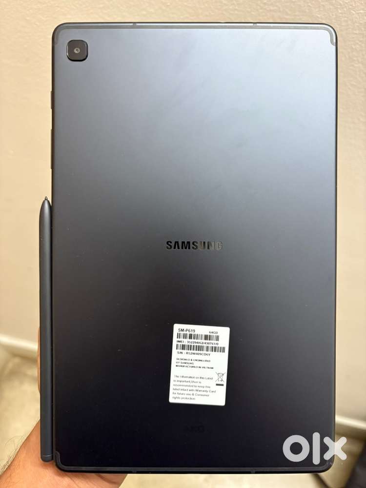 Samsung Galaxy Tab S6 lite, oxford grey (4GB & 64GB) with stencil