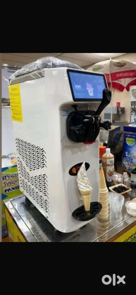 Softy ice cream machine
