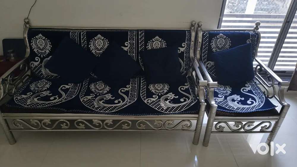 Pure steel sofaset